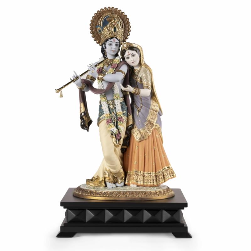 Lladro Radha Krishna Sculpture Limited edition 01002015