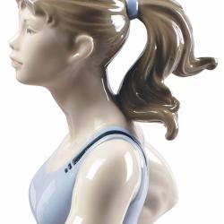 Lladro Running Woman Figurine 01009257