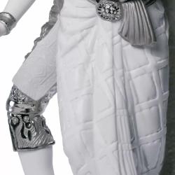 Lladro Thai Couple Figurine. Silver Lustre 01007115