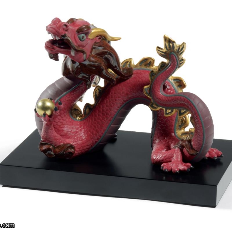 Lladro The Dragon Sculpture. Limited Edition 01008613