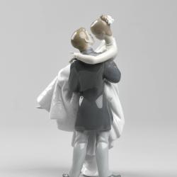 Lladro The Happiest Day Couple Figurine Type 356 01008029