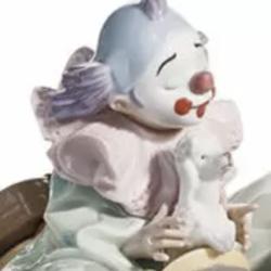 Lladro Trip to The Circus Clown Figurine 01008136