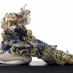 Lladro Winged Beauty Woman Sculpture. Limited Edition 01001956