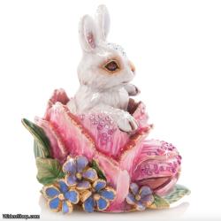 Mia Tulip Bunny Box JAY STRONGWATER SDH7437-256