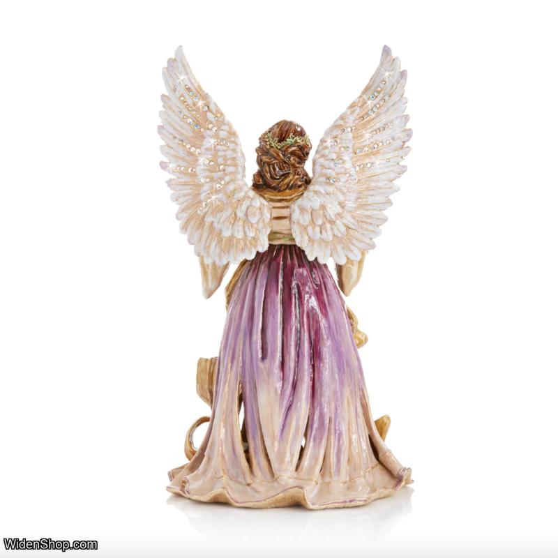 Renaissance Angel Musical Figurine JAY STRONGWATER SDH1944-250