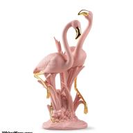 The Flamingos (pink) 01009675 Lladro