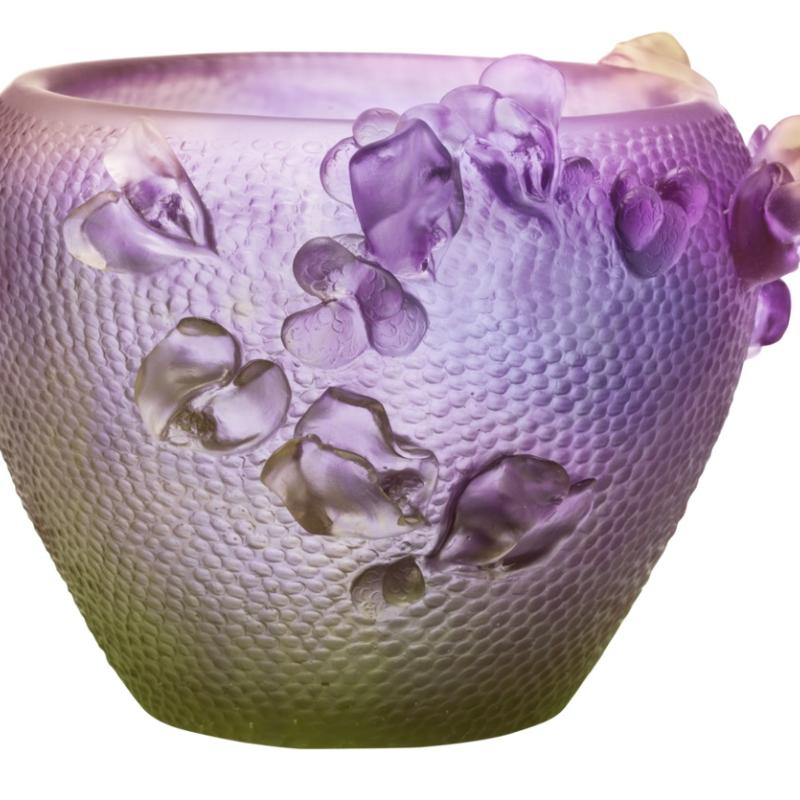 Daum Jardin Imaginaire Round Vase