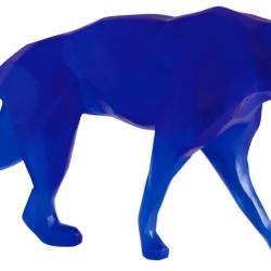 Wild blue Panther by Richard Orlinski