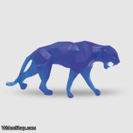 Wild blue Panther by Richard Orlinski