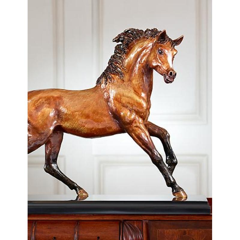 Jay Strongwater Ashab Arabian Horse Figurine - Natural SDH1896-280