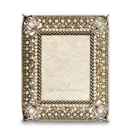Jay Strongwater Patricia 3" x 4" Frame (Jay&#039;s First Frame)-Gold