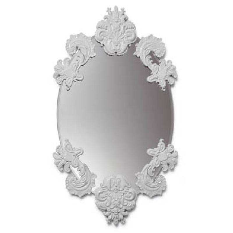 Lladro Oval Mirror without Frame Wall Mirror. Limited Edition 01007767