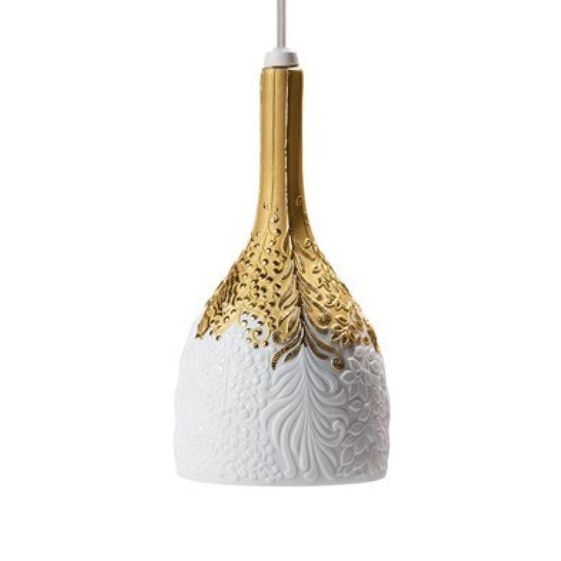 Lladro Naturo. -Hanging Lamp -golden (US) 01007937
