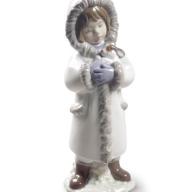 Lladro Winter Friends Girl Figurine 01009196