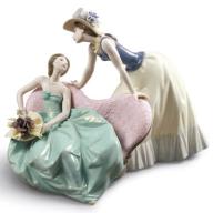 Lladro How Is The Party Going? Women Figurine 01009222