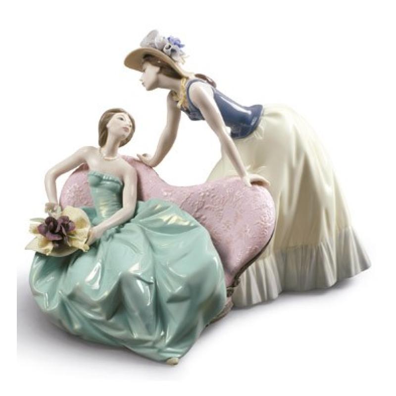 Lladro How Is The Party Going? Women Figurine 01009222