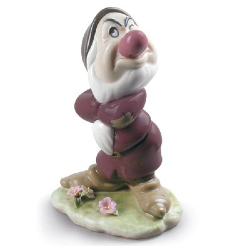 Lladro Grumpy Snow White Dwarf Figurine 01009323