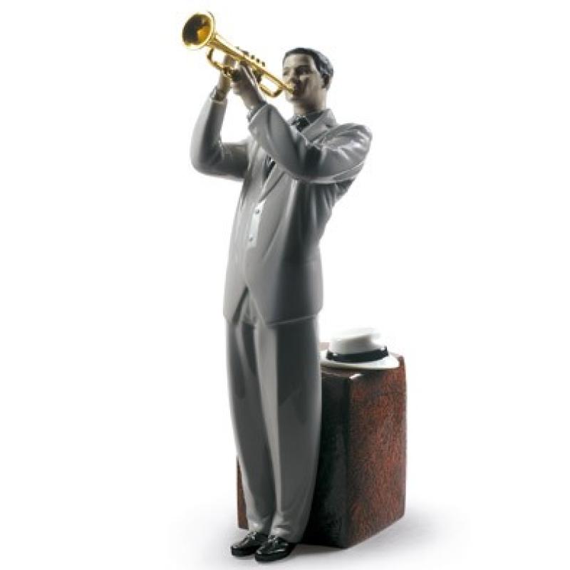 Lladro Jazz Trumpeter Figurine 01009329