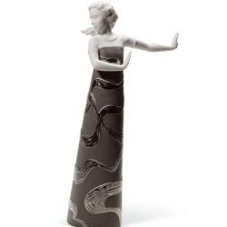 Lladro Erytheia Figurine. Silver Lustre 01011957