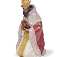 Lladro Gaspar Nativity Figurine. Gres 01012279