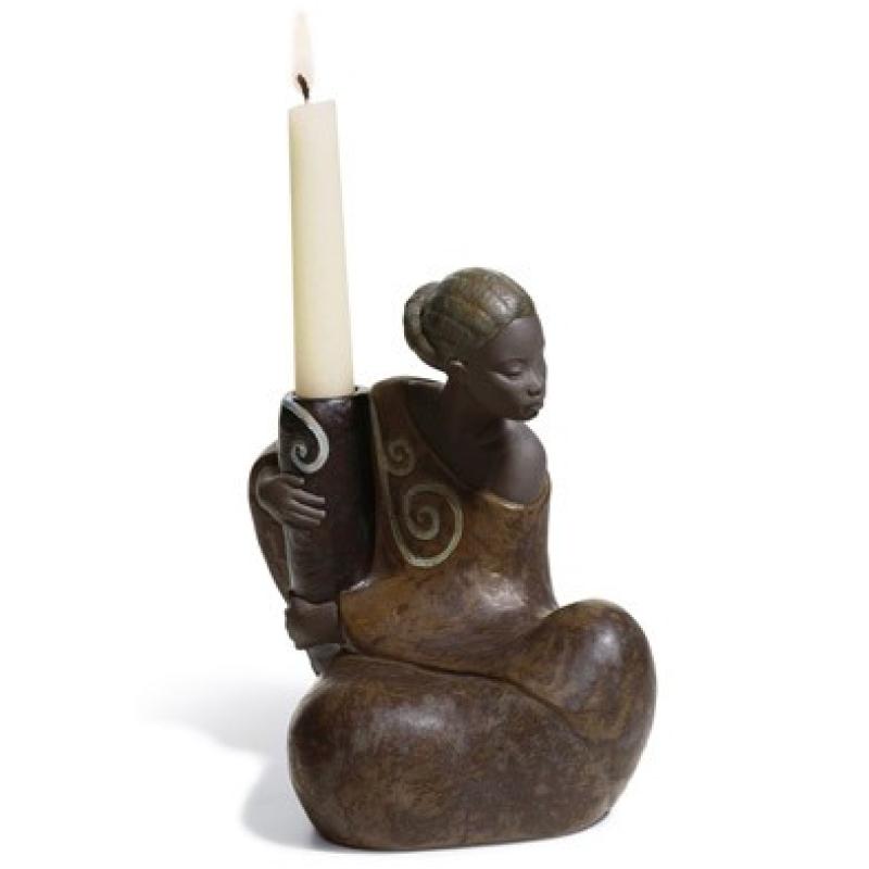Lladro The Pulse of Africa Candle Holder 01012500