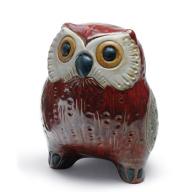 Lladro Owl Figurine. Red 01012535