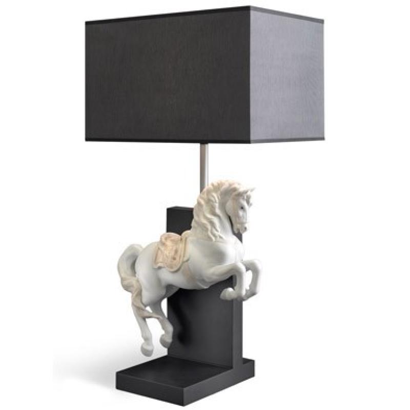 Lladro Horse on courbette - Lamp (US) 01023066