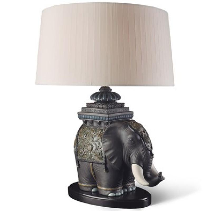 Lladro Siamese elephant - Lamp (US) 01023090
