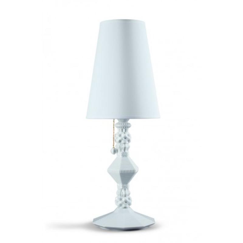 Lladro Belle de Nuit Table Lamp. White (CE) 01023200