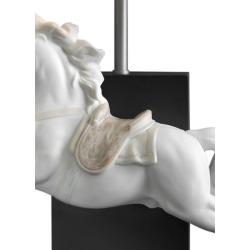Lladro Horse on Pirouette Table Lamp (CE) 01023060