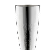 Robbe Berking “Martelé” cocktail shaker with glass