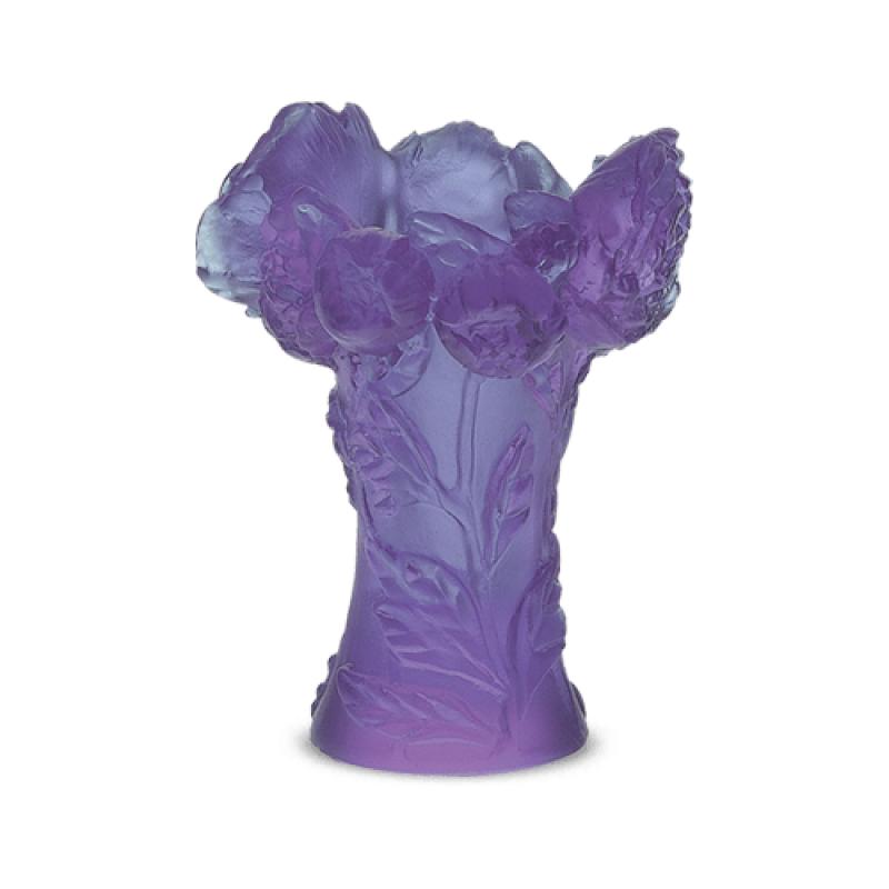 Daum Peony Mini Vase SKU: 05133-2/C