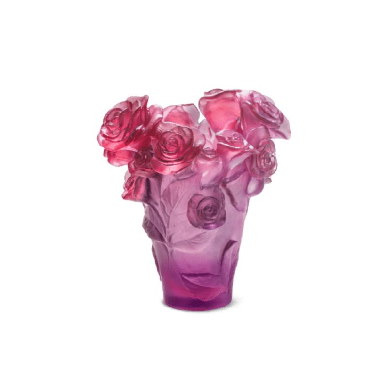 Daum Rose Passion Vase SKU: 05287-5