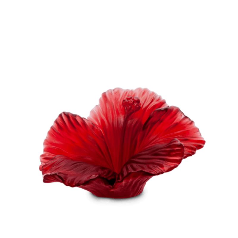 DAUM Fleur à poser Hibiscus 05508