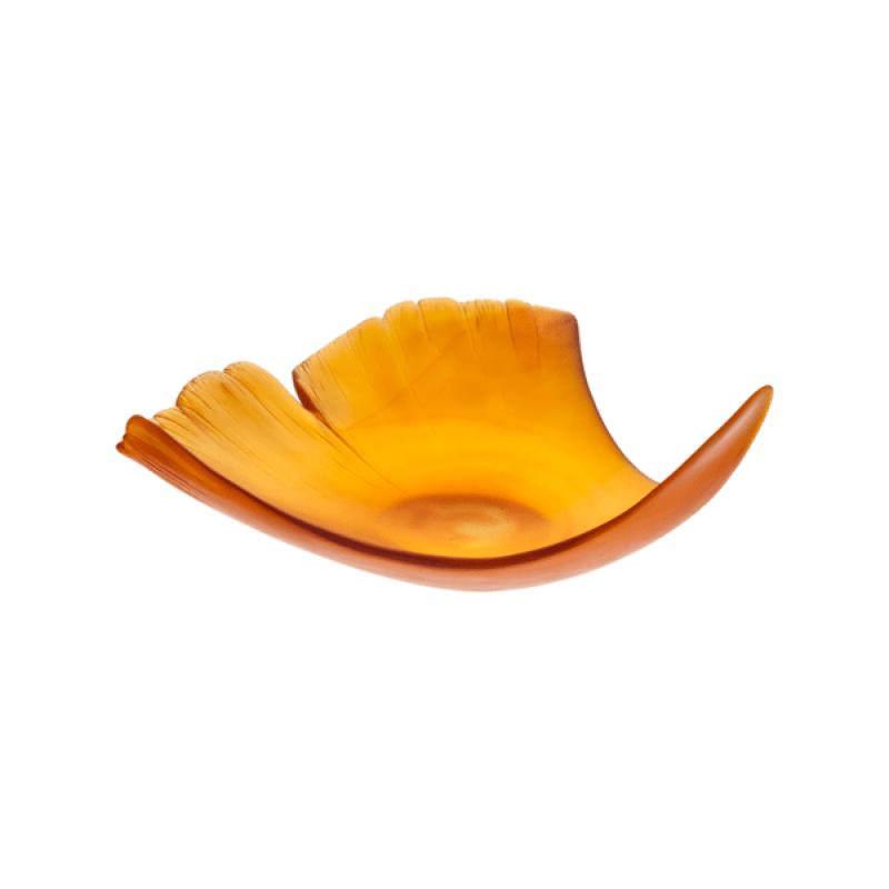 Daum Large Ginkgo Leaf Orange SKU: 5578