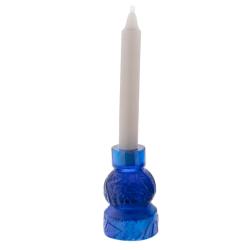 Daum Blue Candle Holder Empreinte SKU: 5589