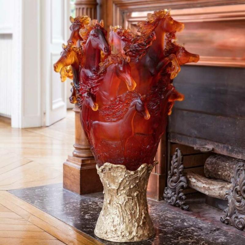 Daum Cavalcade Prestige Vase SKU: 5586