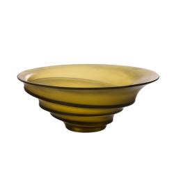 Daum Olive Green Bowl by Christian Ghion SKU: 05574-1