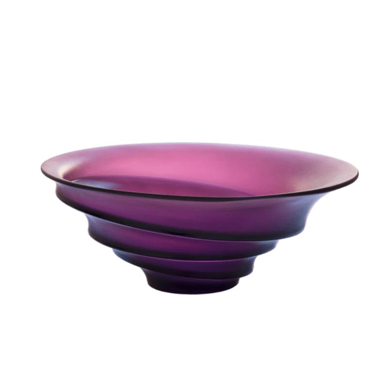 Daum Violet Bowl by Christian Ghion SKU: 5574