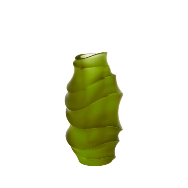 Daum Green Small Vase Sand by Christian Ghion SKU: 05621-1