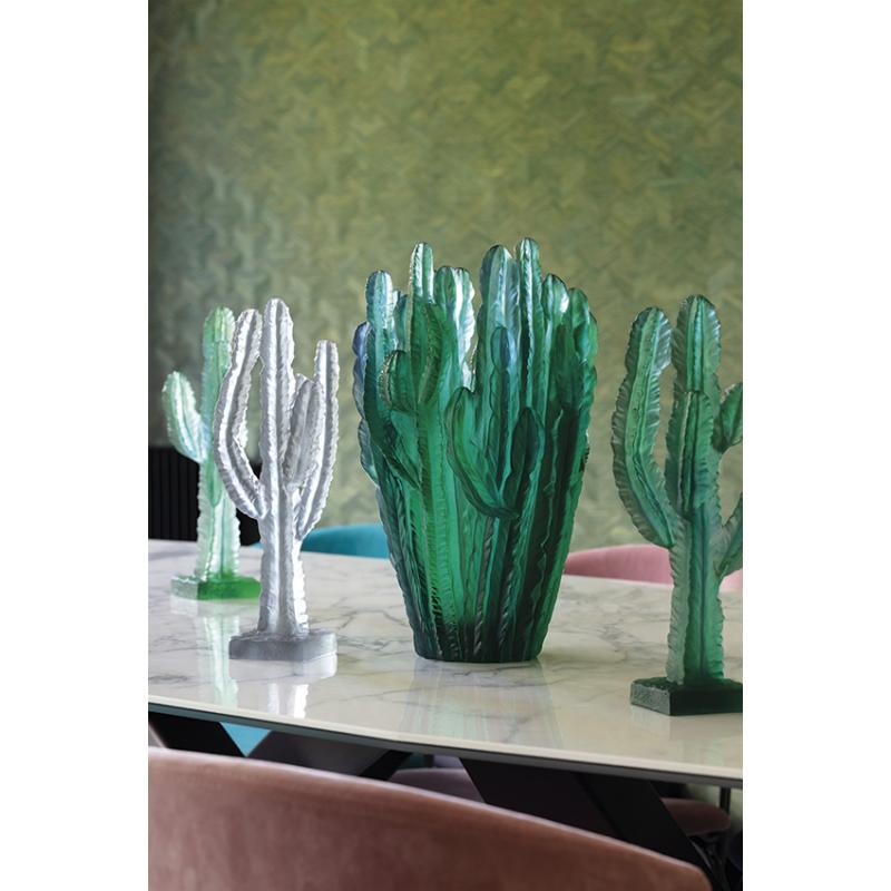 Daum Cactus Green Jardin de Cactus by Emilio Robba SKU: 5672
