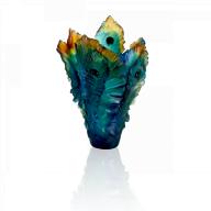 DAUM Large Vase Fleur de Paon 05692