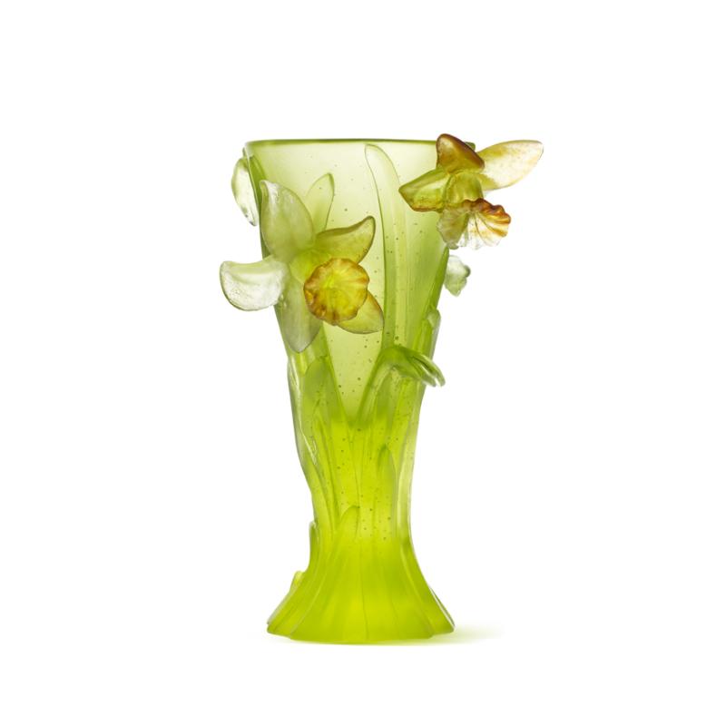 Daum Daffodils Vase 1281