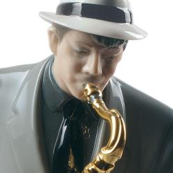 Lladro Jazz Saxophonist Figurine 01009330