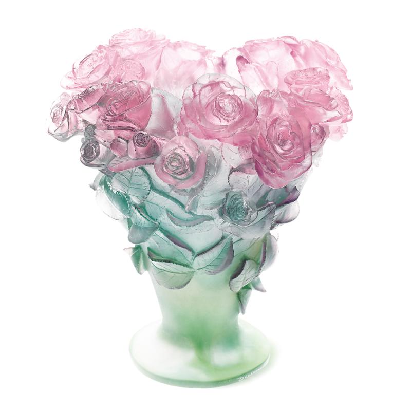 Daum Roses Vase
