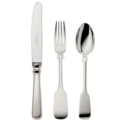 Robbe & Berking "Fiddle" Elegant Cutlery 50 Pcs Complete Set Silver Plated