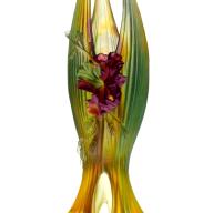 Daum Cattleya Magnum Vase 388 EX 3962