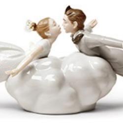 Lladro Wedding in the air Couple Figurine 01009366